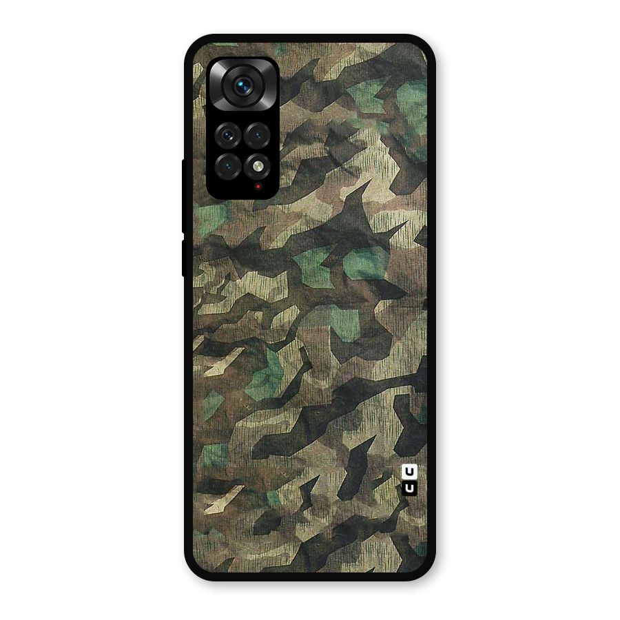 Rugged Army Metal Back Case for Redmi Note 11s