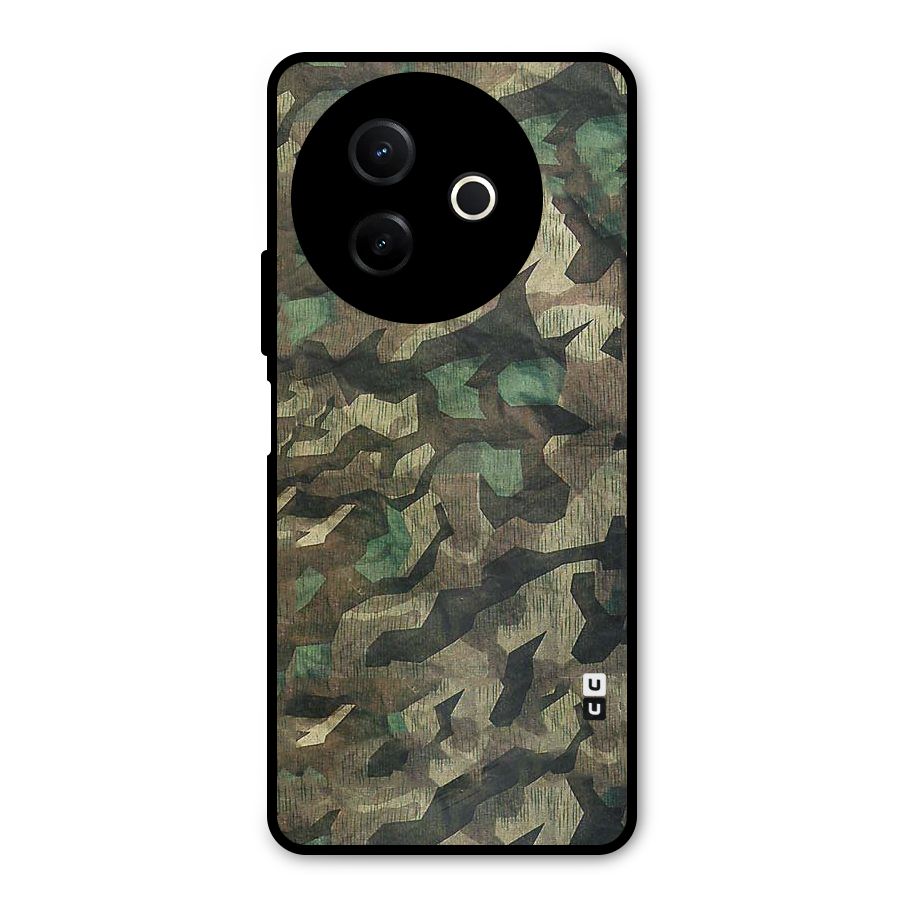Rugged Army Metal Back Case for Vivo Y39