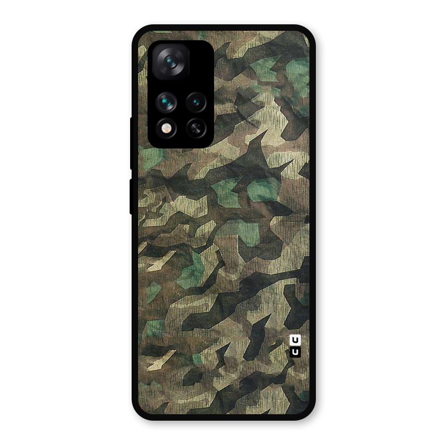 Rugged Army Metal Back Case for Xiaomi 11i Hypercharge 5G