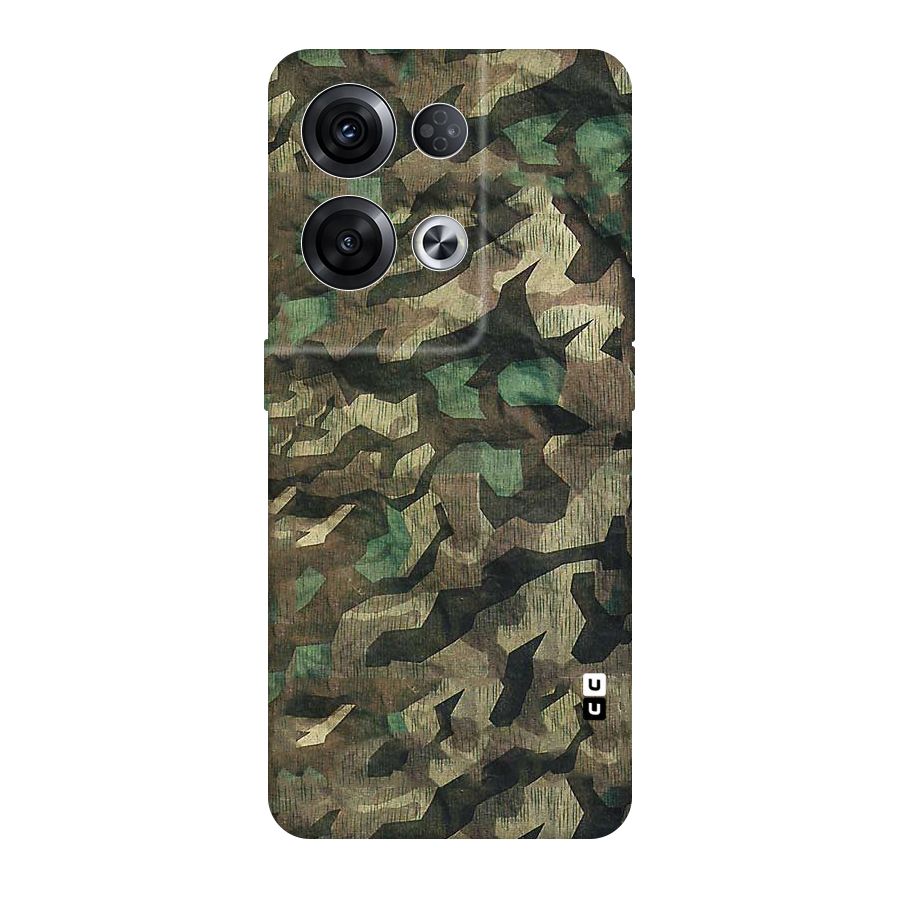 Rugged Army Original Polycarbonate Back Case for Oppo Reno8 Pro 5G