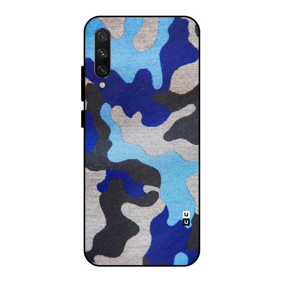Rugged Camouflage Metal Back Case for Mi A3