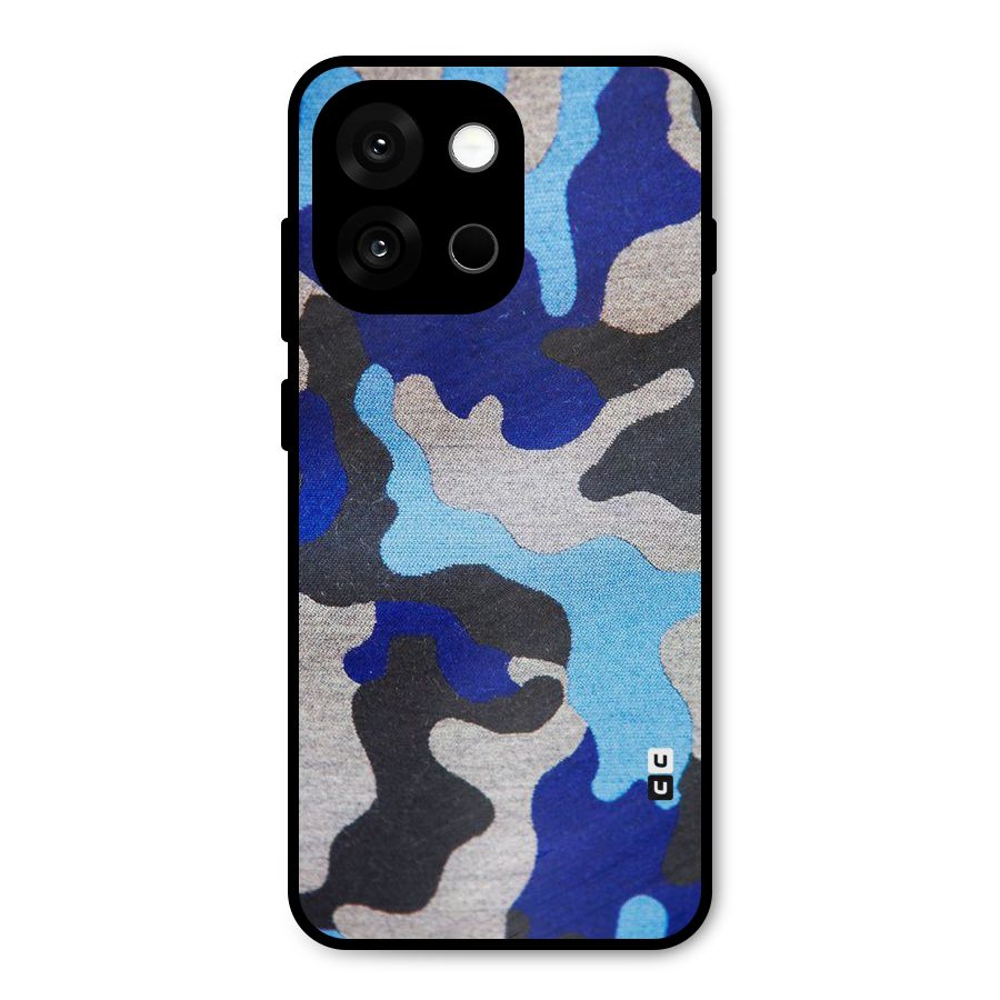 Rugged Camouflage Metal Back Case for OnePlus 13s