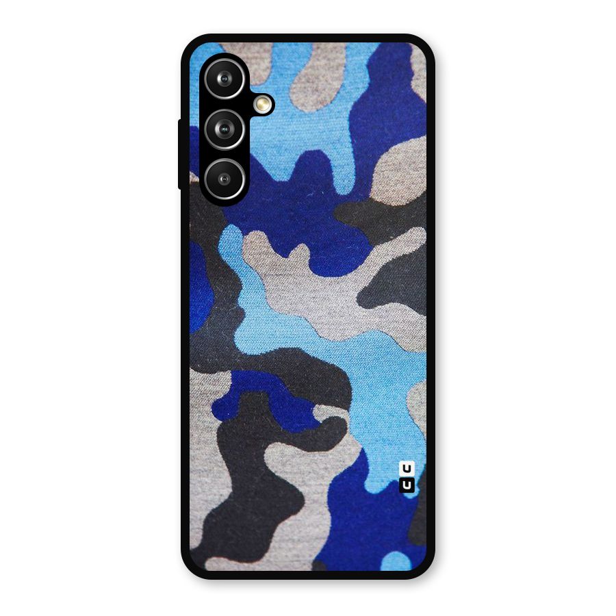 Rugged Camouflage Metal Back Case for Samsung Galaxy M54