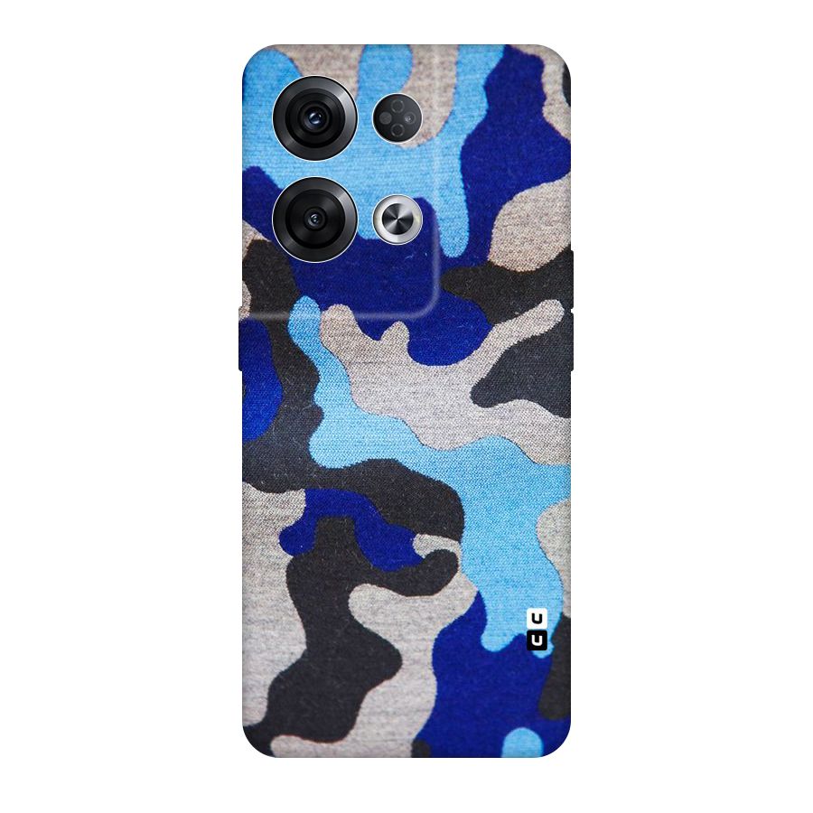 Rugged Camouflage Original Polycarbonate Back Case for Oppo Reno8 Pro 5G