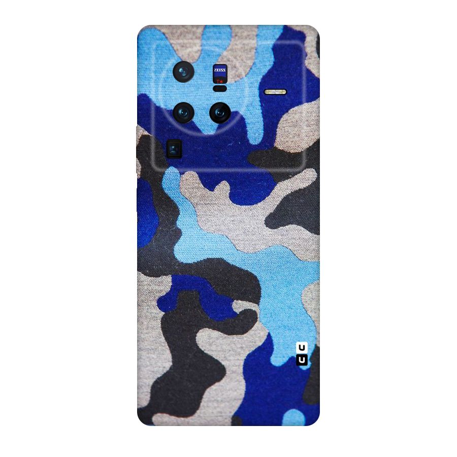 Rugged Camouflage Original Polycarbonate Back Case for Vivo X80