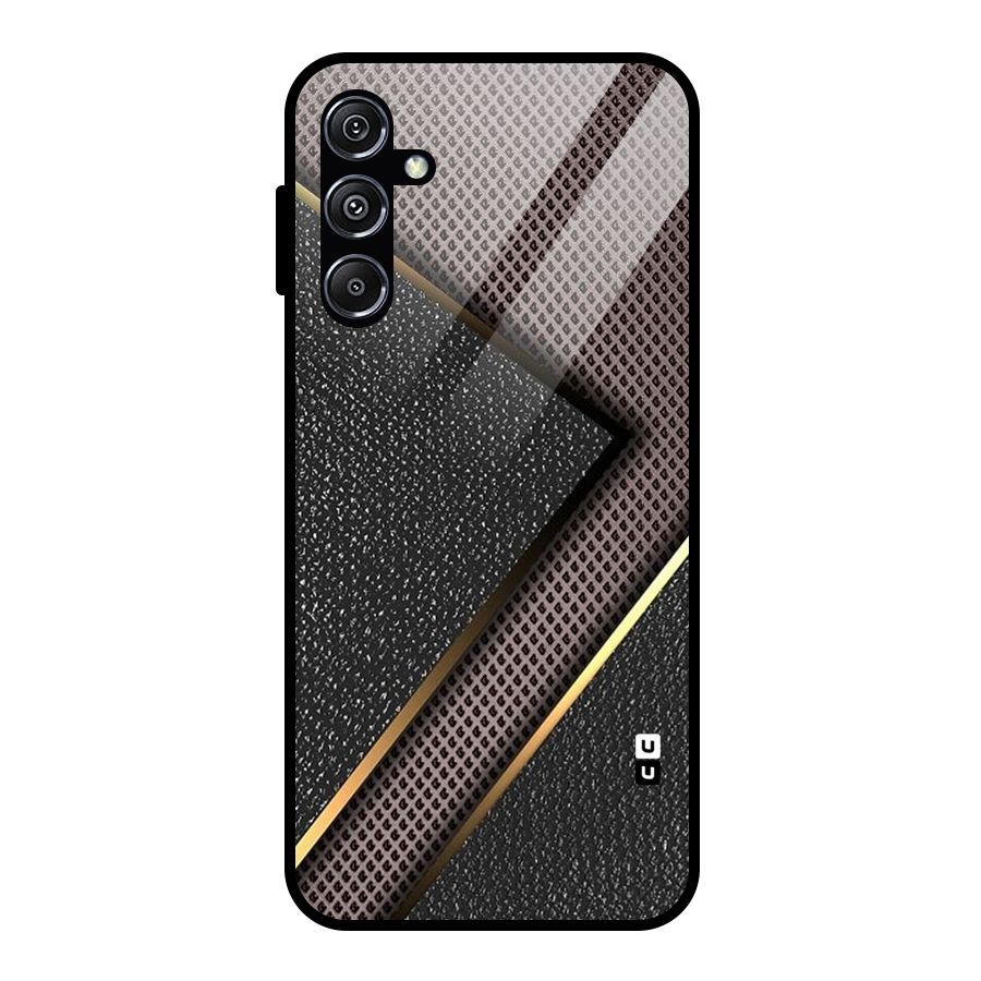 Rugged Polka Design Glass Back Case for Galaxy M34 5G
