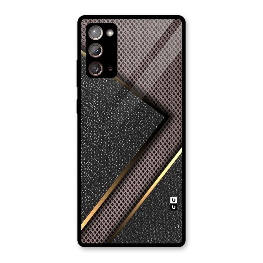 Rugged Polka Design Glass Back Case for Galaxy Note 20