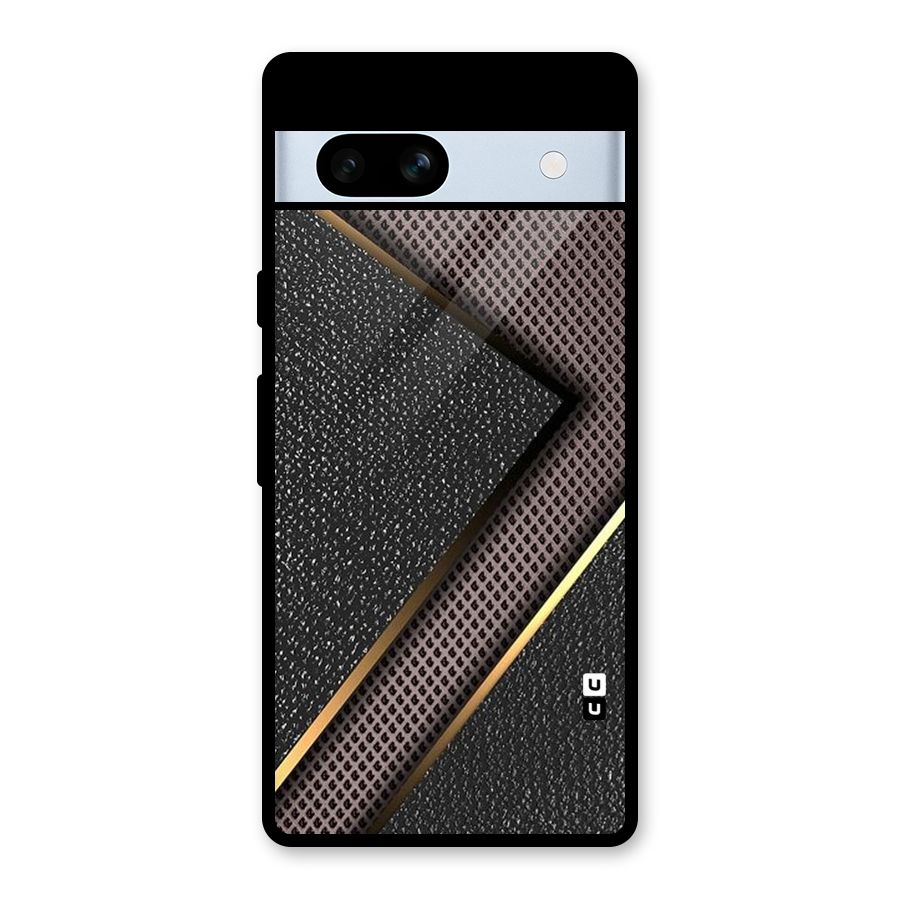 Rugged Polka Design Glass Back Case for Google Pixel 7a