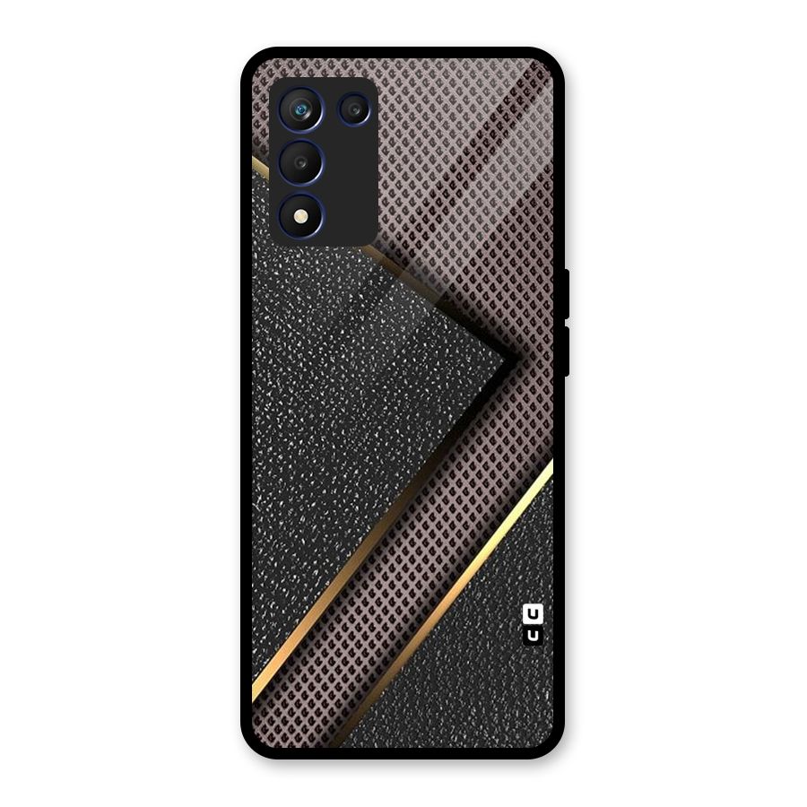 Rugged Polka Design Glass Back Case for Realme 9 5G Speed