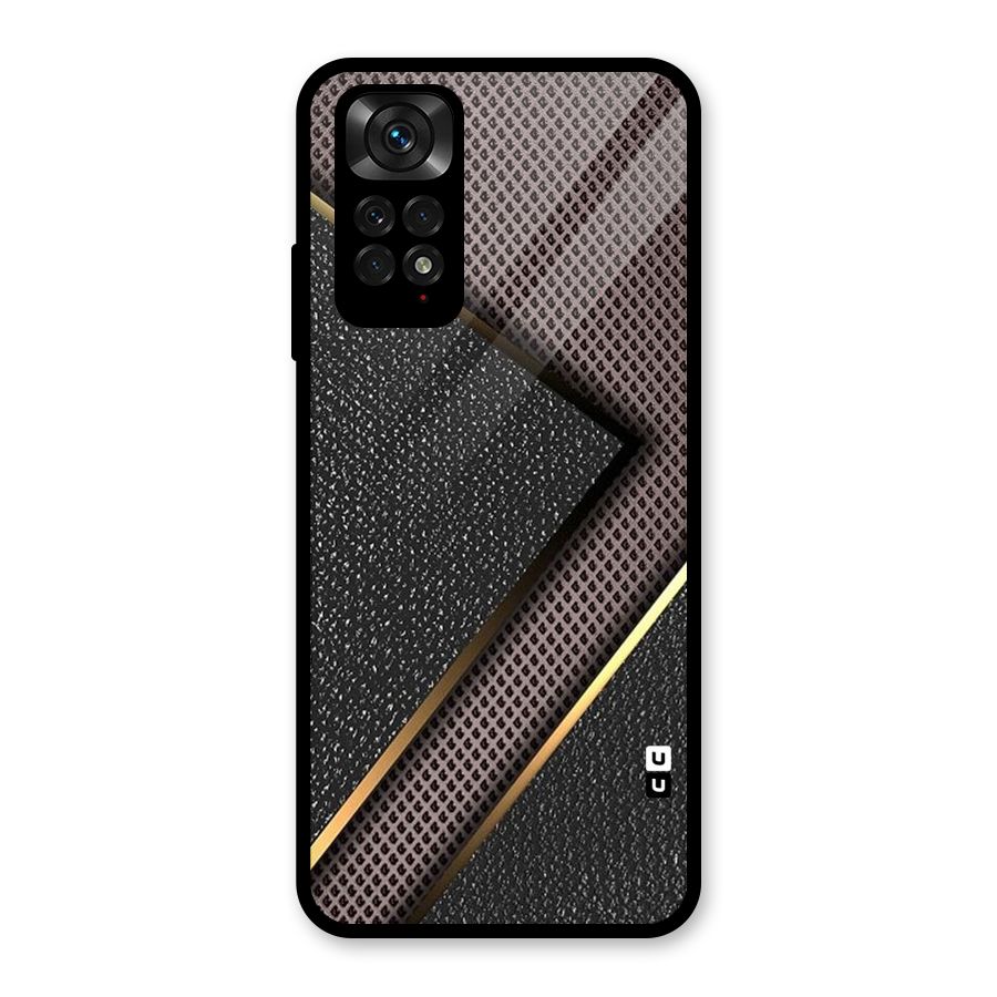 Rugged Polka Design Glass Back Case for Redmi Note 11S