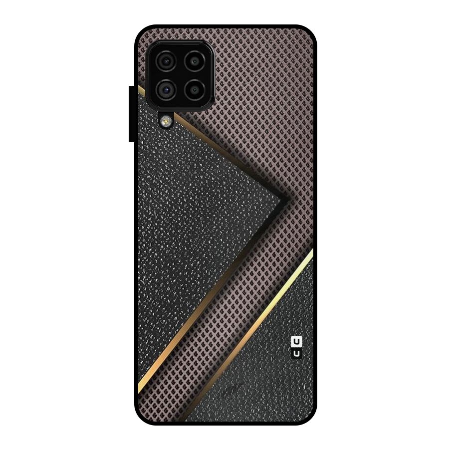 Rugged Polka Design Metal Back Case for Galaxy A22 4G