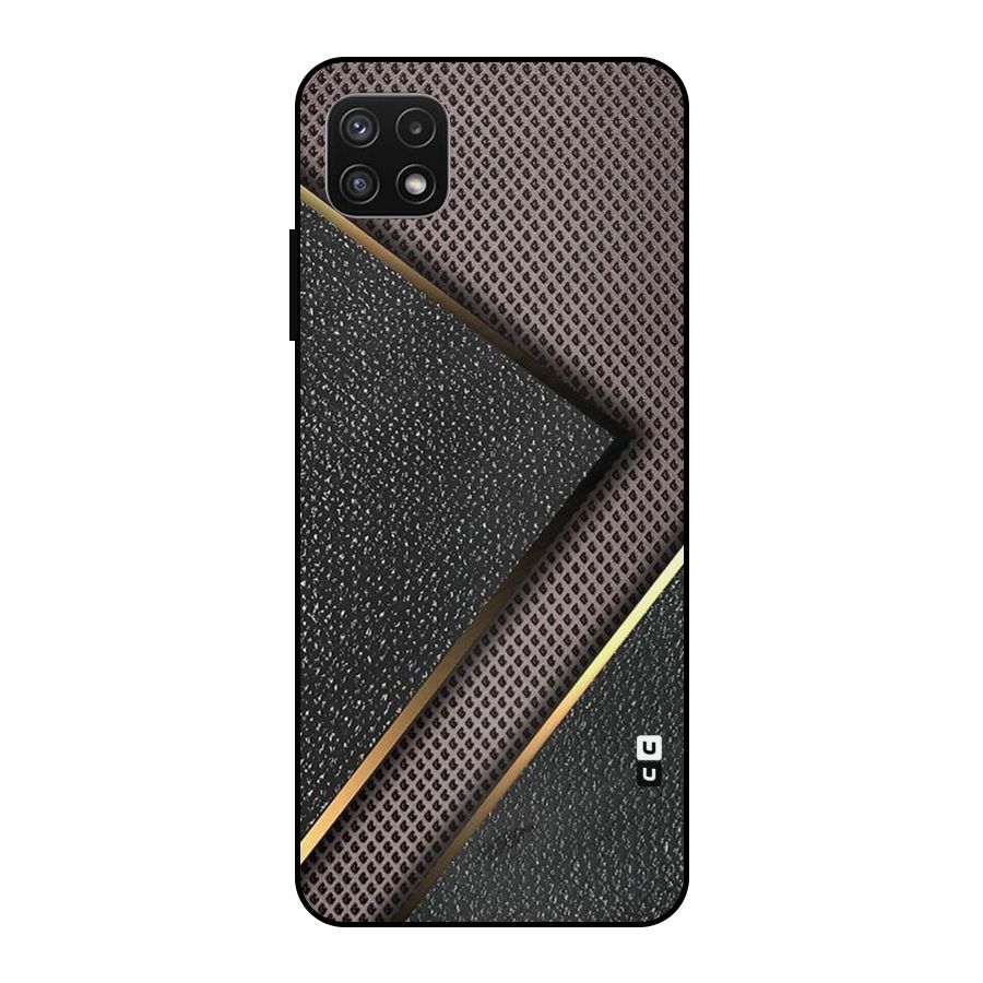 Rugged Polka Design Metal Back Case for Galaxy A22 5G