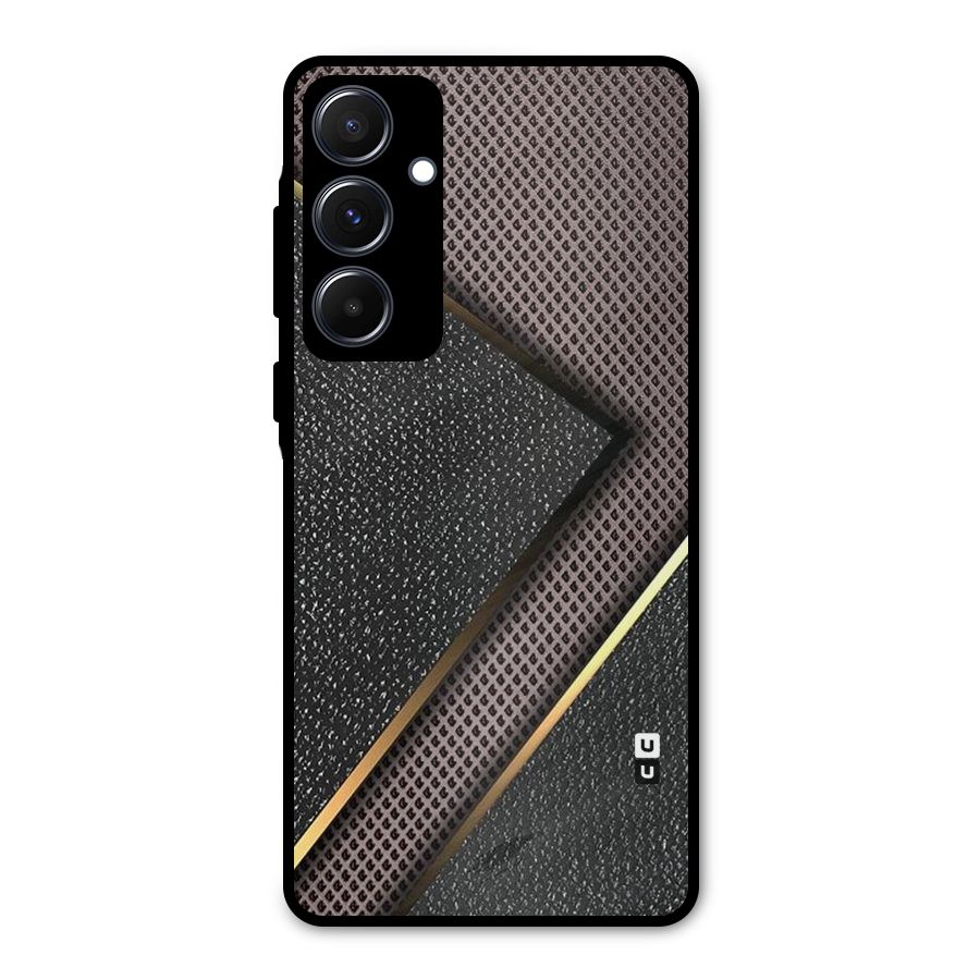 Rugged Polka Design Metal Back Case for Galaxy A55