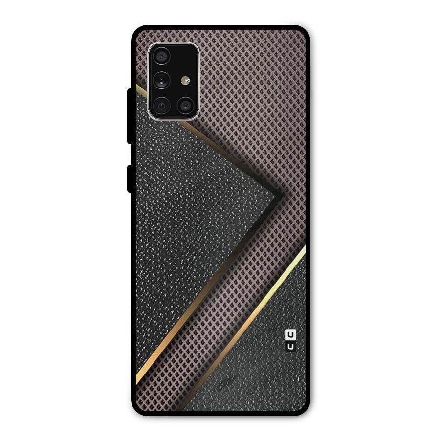 Rugged Polka Design Metal Back Case for Galaxy A71