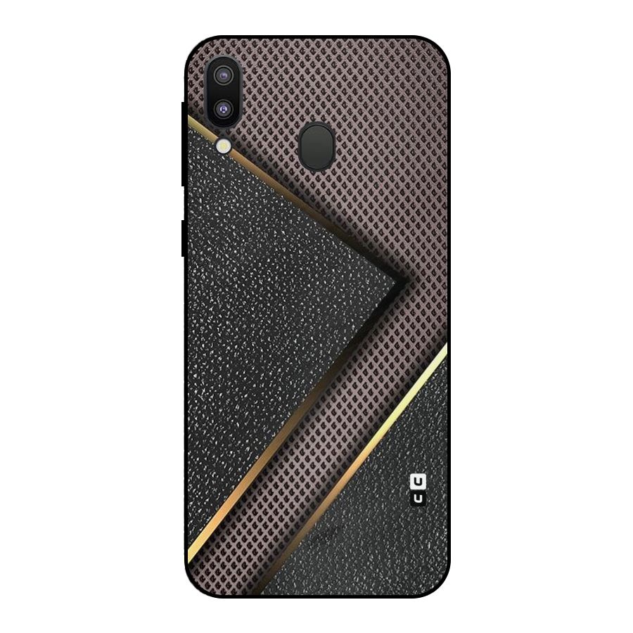Rugged Polka Design Metal Back Case for Galaxy M20