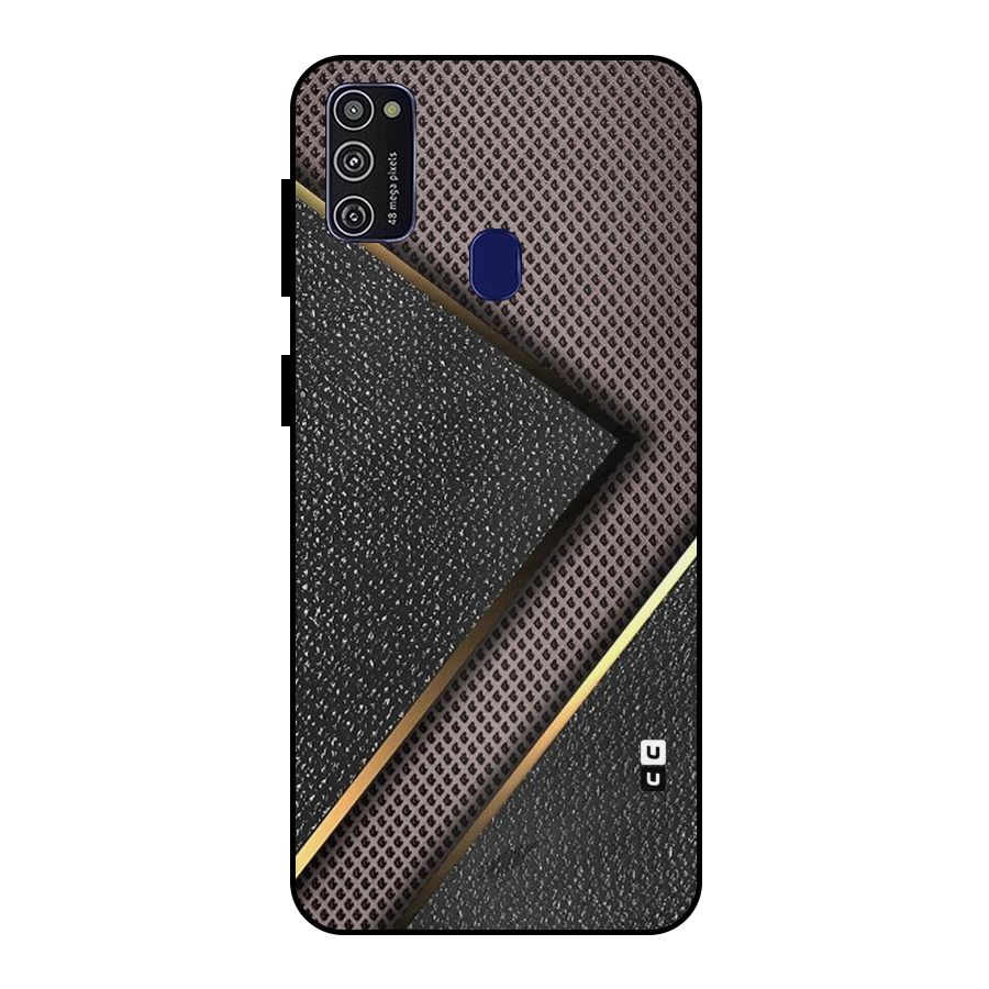 Rugged Polka Design Metal Back Case for Galaxy M30s