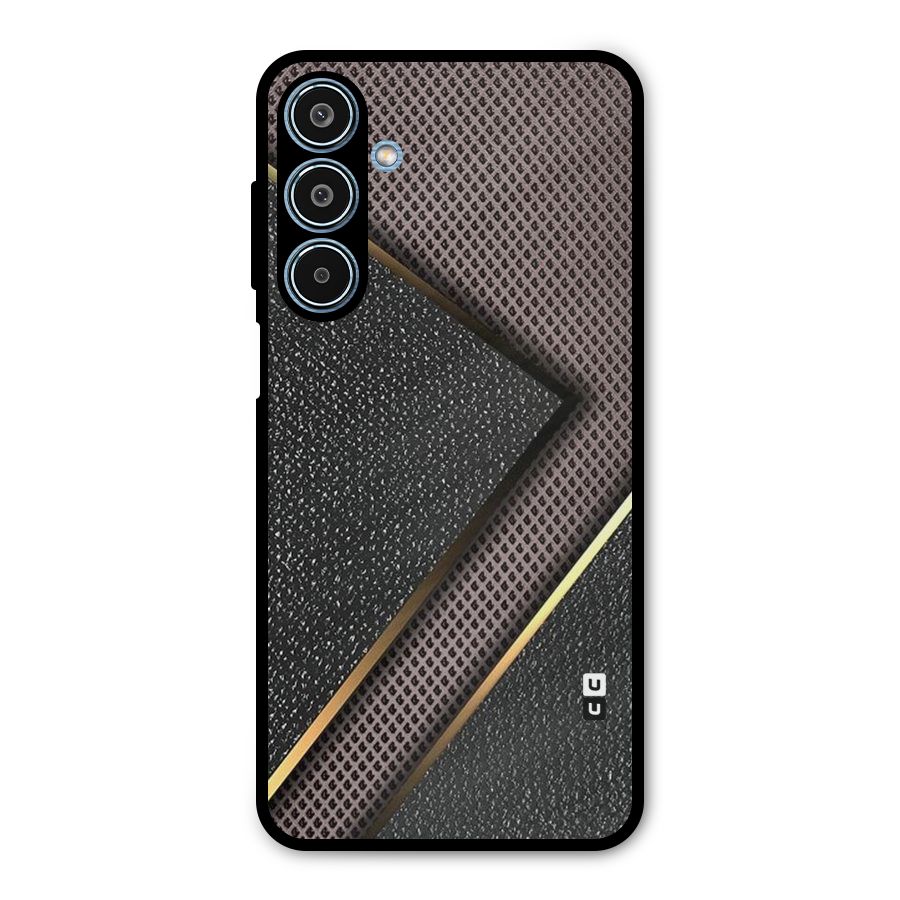 Rugged Polka Design Metal Back Case for Galaxy M35
