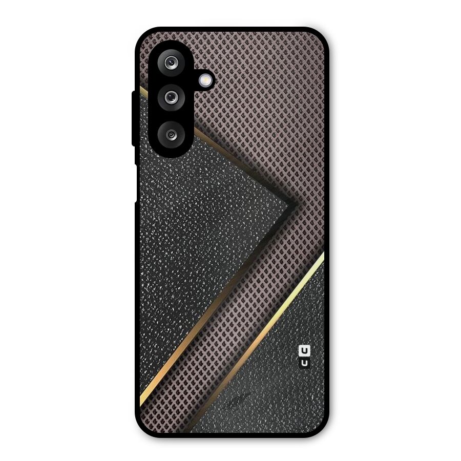 Rugged Polka Design Metal Back Case for Galaxy M36