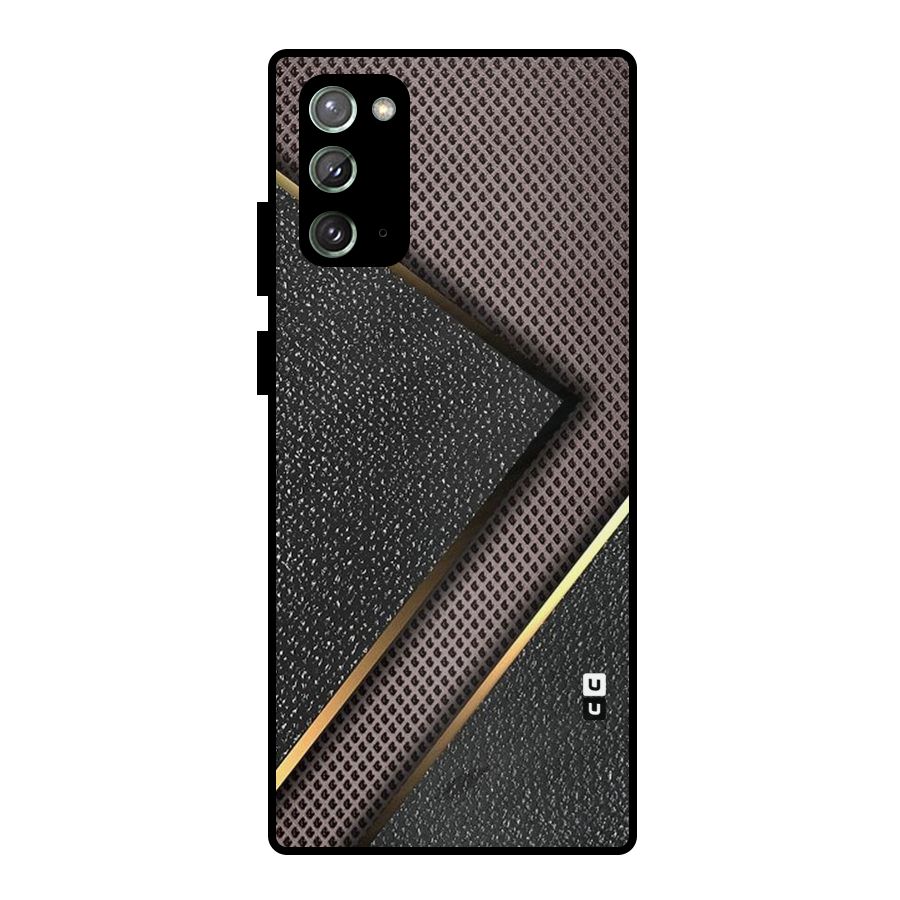 Rugged Polka Design Metal Back Case for Galaxy Note 20