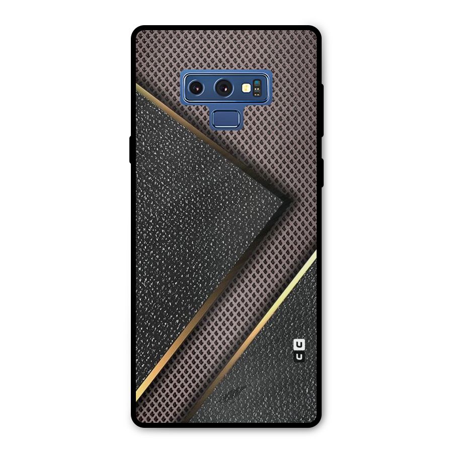 Rugged Polka Design Metal Back Case for Galaxy Note 9