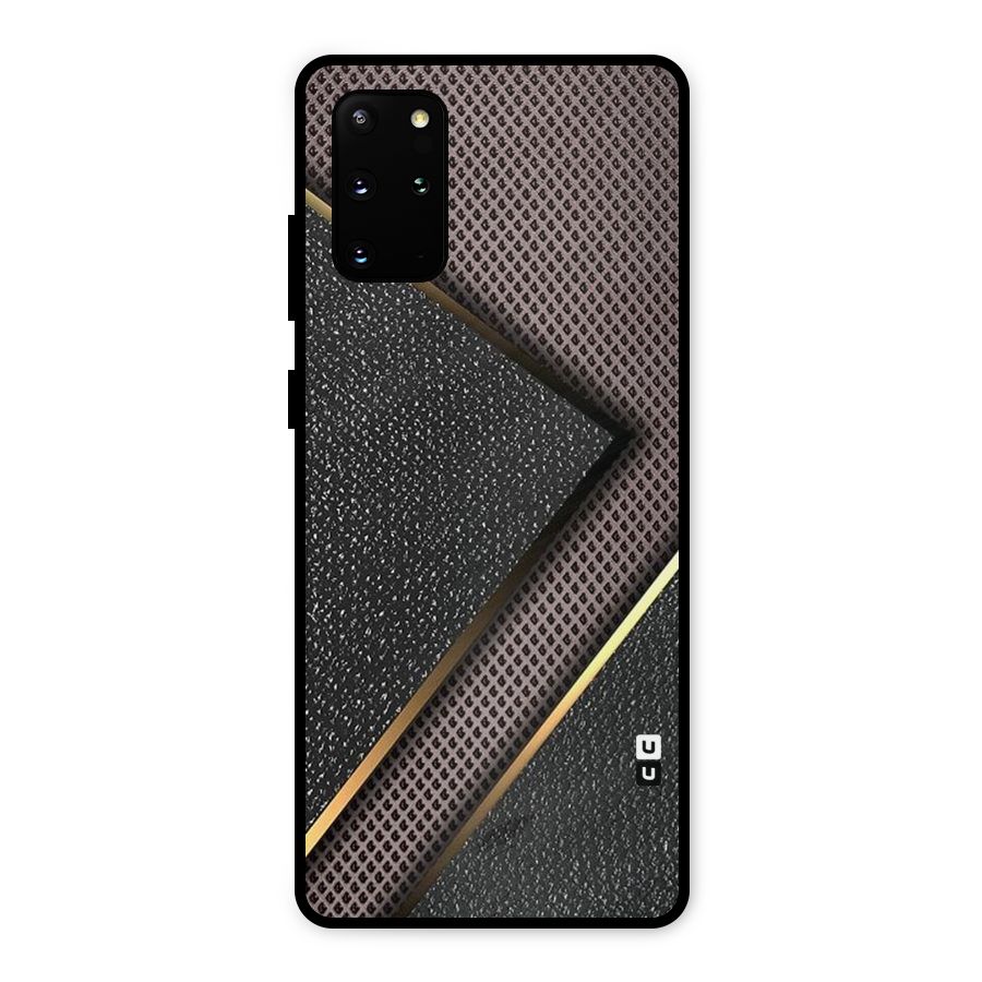 Rugged Polka Design Metal Back Case for Galaxy S20 Plus