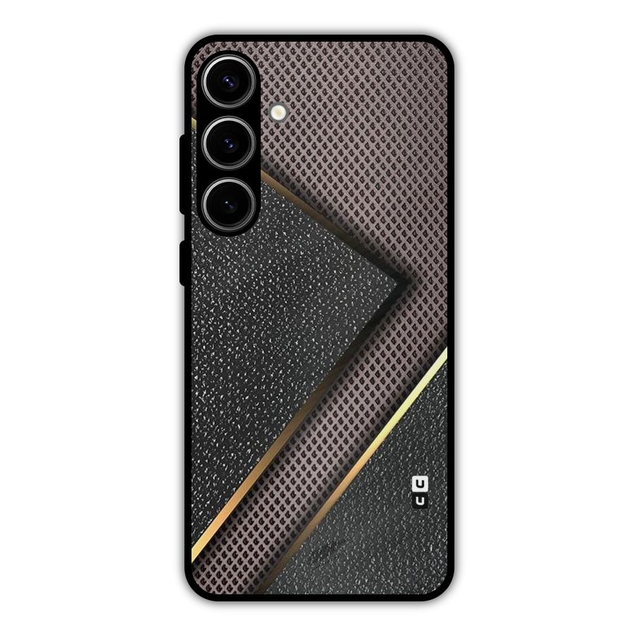Rugged Polka Design Metal Back Case for Galaxy S24 Plus