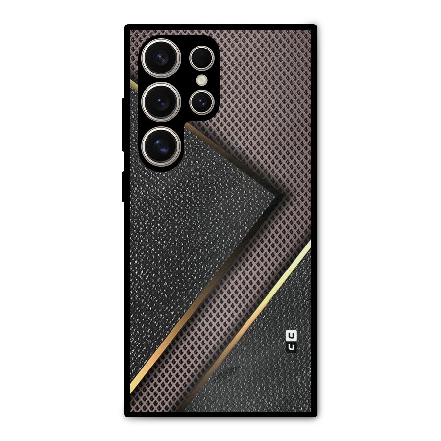 Rugged Polka Design Metal Back Case for Galaxy S24 Ultra