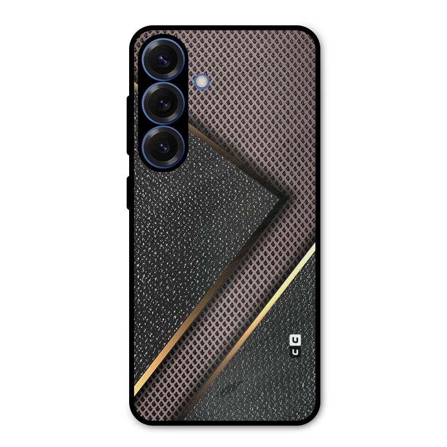 Rugged Polka Design Metal Back Case for Galaxy S25