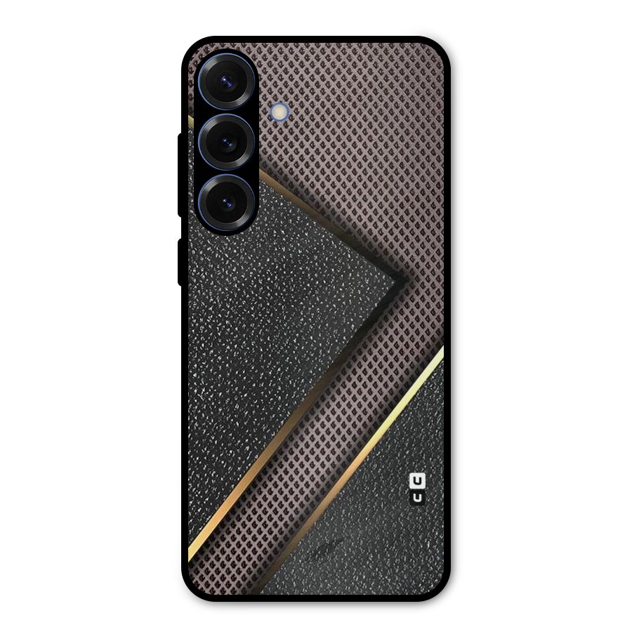 Rugged Polka Design Metal Back Case for Galaxy S25 Plus
