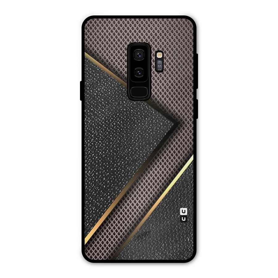 Rugged Polka Design Metal Back Case for Galaxy S9 Plus