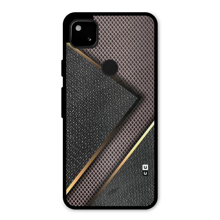 Rugged Polka Design Metal Back Case for Google Pixel 4a