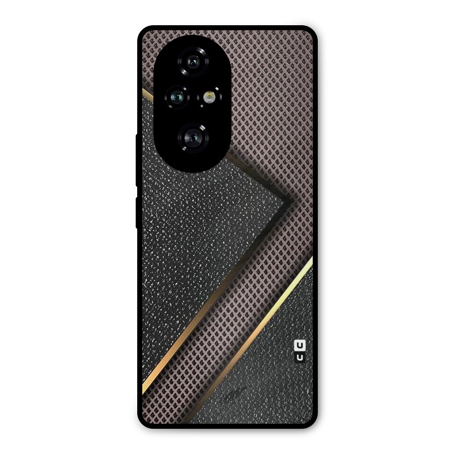 Rugged Polka Design Metal Back Case for Honor 200 Pro