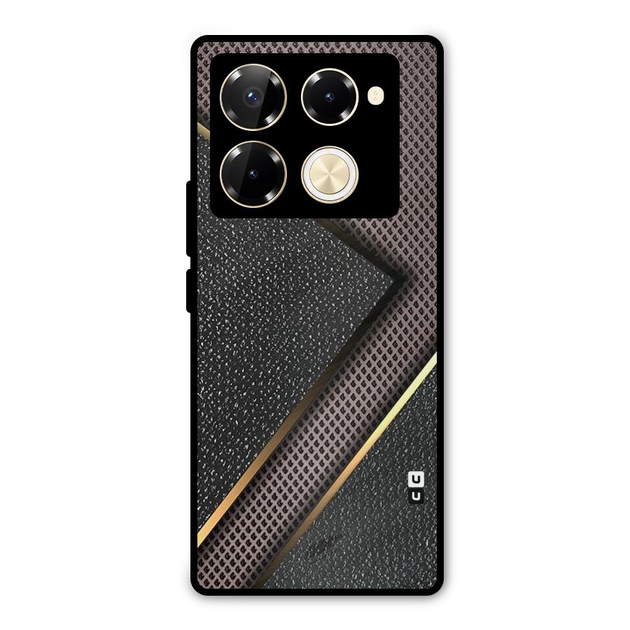 Rugged Polka Design Metal Back Case for Infinix Note 40 Pro Plus