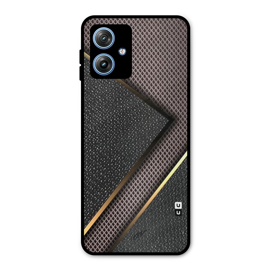 Rugged Polka Design Metal Back Case for Moto G54
