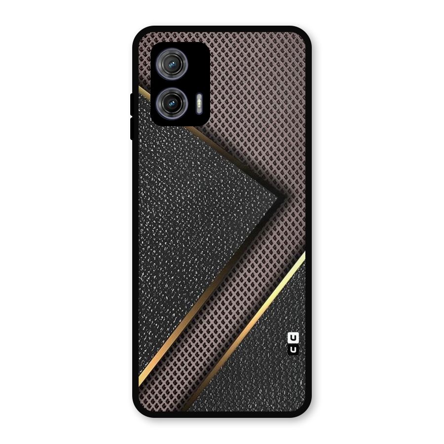 Rugged Polka Design Metal Back Case for Moto G73