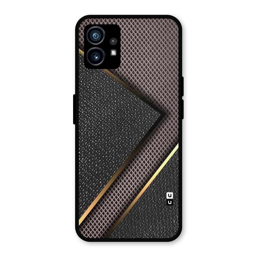 Rugged Polka Design Metal Back Case for Nothing Phone 1