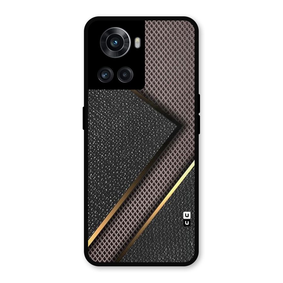 Rugged Polka Design Metal Back Case for OnePlus 10R