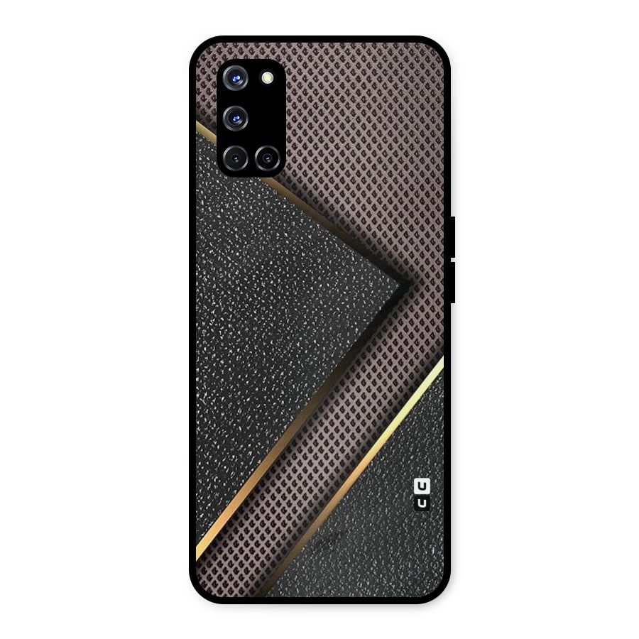 Rugged Polka Design Metal Back Case for Oppo A52