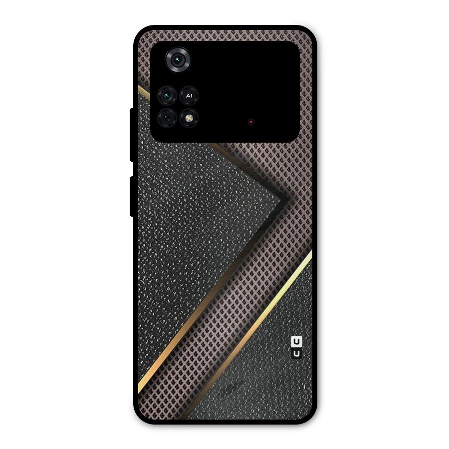 Rugged Polka Design Metal Back Case for Poco M4 Pro 4G