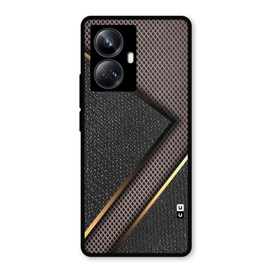Rugged Polka Design Metal Back Case for Realme 10 Pro Plus