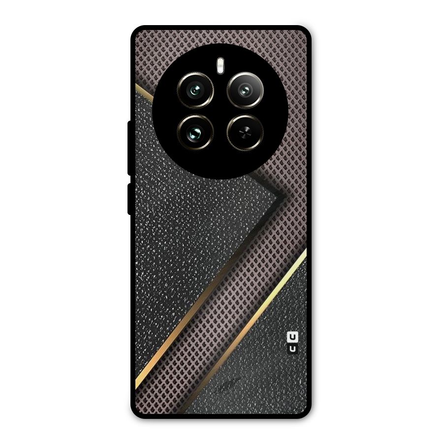 Rugged Polka Design Metal Back Case for Realme 12 Pro