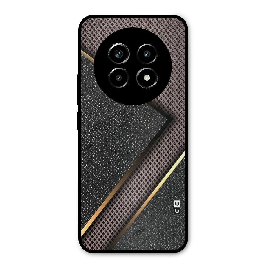 Rugged Polka Design Metal Back Case for Realme 13 Pro