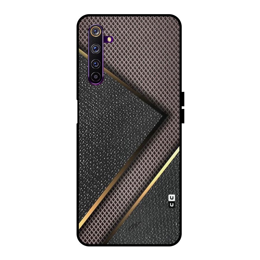 Rugged Polka Design Metal Back Case for Realme 6 Pro