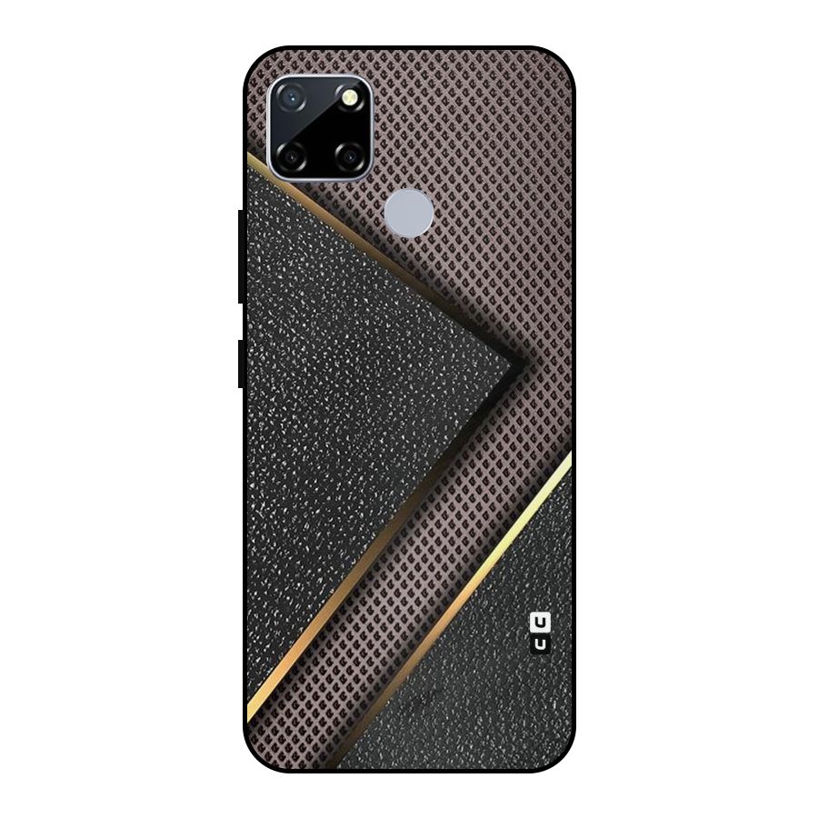 Rugged Polka Design Metal Back Case for Realme Narzo 20