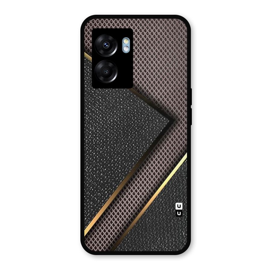 Rugged Polka Design Metal Back Case for Realme Narzo 50 5G
