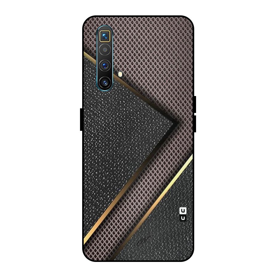 Rugged Polka Design Metal Back Case for Realme X3