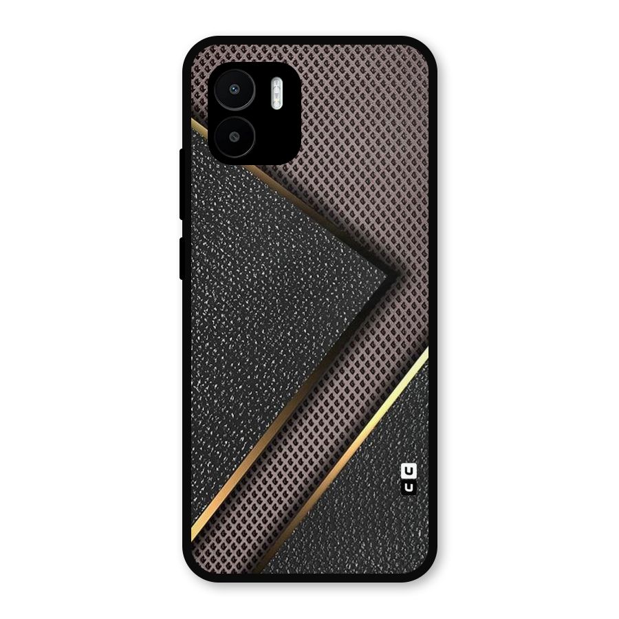 Rugged Polka Design Metal Back Case for Redmi A2