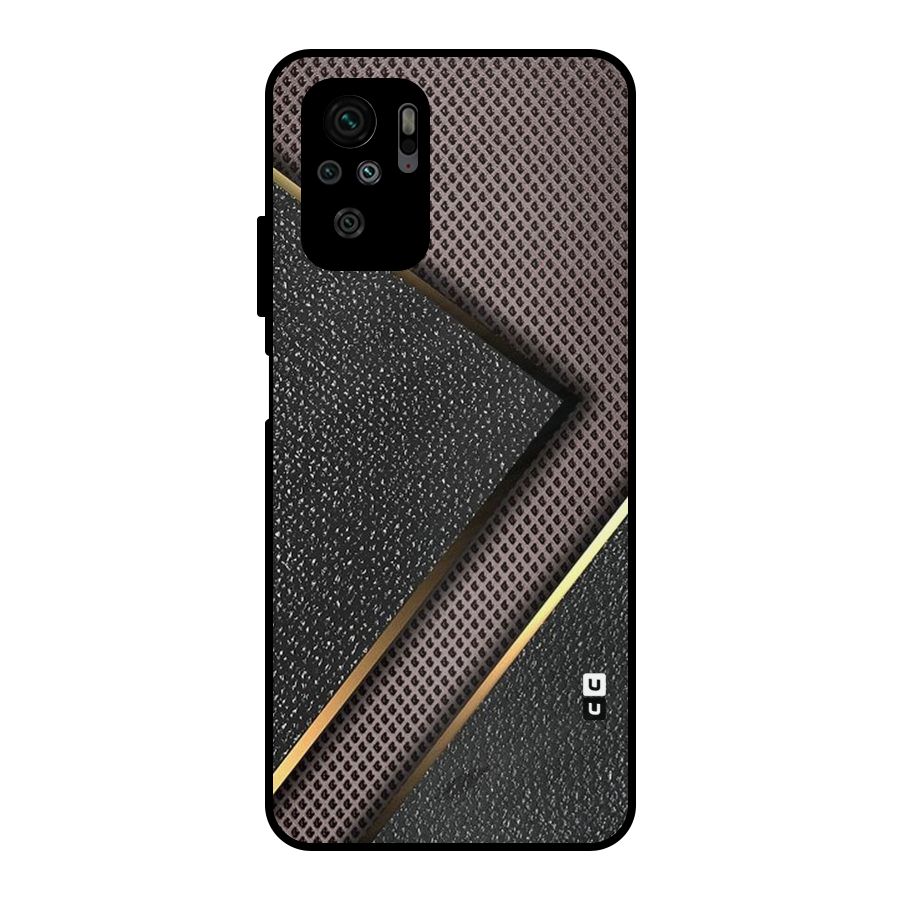 Rugged Polka Design Metal Back Case for Redmi Note 10S
