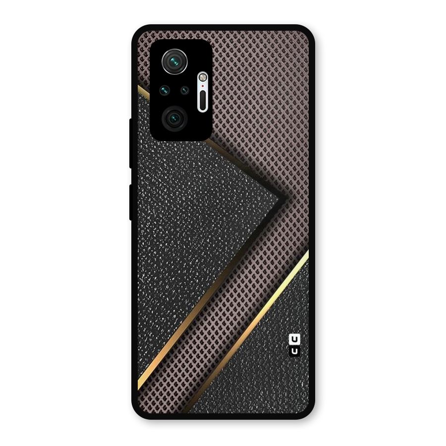 Rugged Polka Design Metal Back Case for Redmi Note 10 Pro