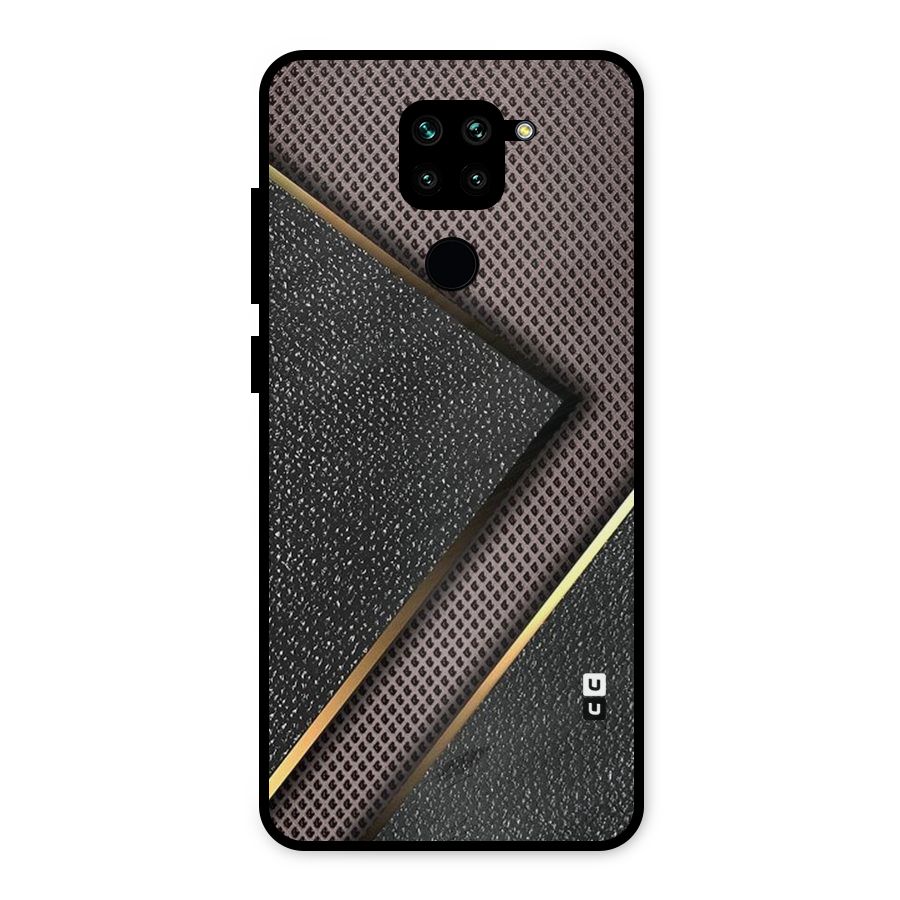 Rugged Polka Design Metal Back Case for Redmi Note 9